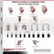Service Caster 4 Inch 316SS Red Poly Swivel 1 Inch Expanding Stem Caster Set Brake SCC SCC-SS316EX20S414-PPUB-RED-TLB-1-4 - alternate 3